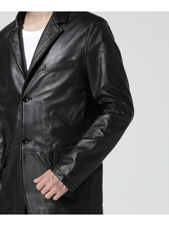 楽天市場】【SALE／20%OFF】LEATHER TAILORED JACKET / レザー 