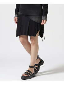 【SALE／30%OFF】KMRii/ケムリ/Rib Skirt ROYAL FLASH ロイヤルフラッシュ スカート その他のスカート ブラック【RBA_E】【送料無料】[Rakuten Fashion]