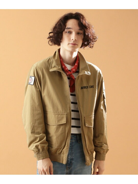 楽天市場】【SALE／50%OFF】AVIREX ケーブ ジャケット/AVIREX CAVE