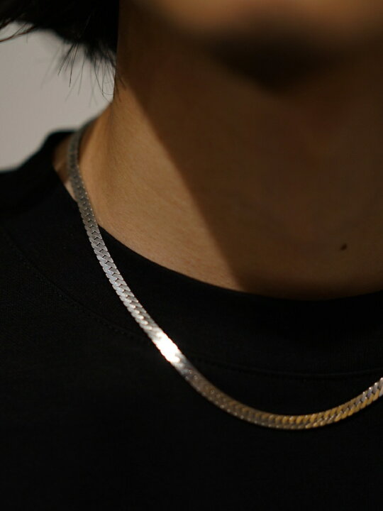 楽天市場】meian/メイアン/STERLING SILVER OLD SCOT CHAIN NECKLACE 