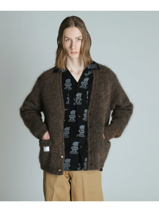 楽天市場】MOHAIR KNIT CARDIGAN/モヘアニット カーディガン Schott 
