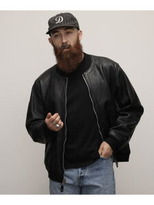 LEATHER JACKET BOWERY/U[WPbg o[ MA-1 Schott Vbg WPbgEAE^[ C_[XWPbg ubNyz[Rakuten Fashion]