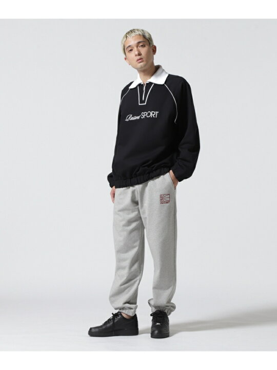 楽天市場】RASSVET(PACCBET)/ラスベート/SPORT COLLARED SWEAT/ハーフ 