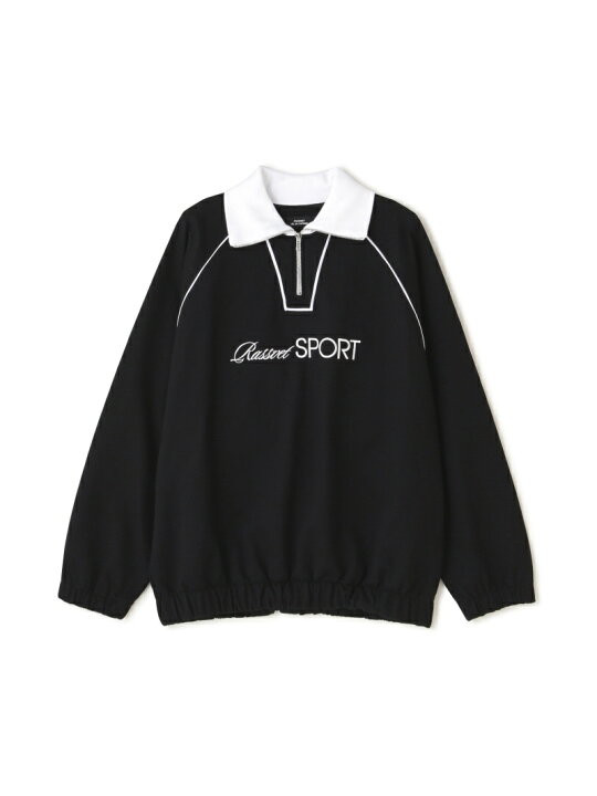 楽天市場】RASSVET(PACCBET)/ラスベート/SPORT COLLARED SWEAT/ハーフ 