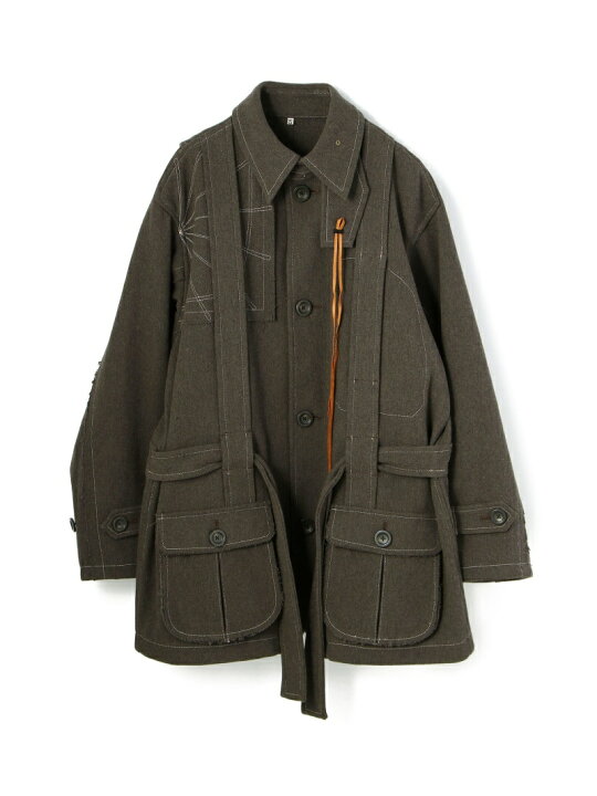 楽天市場】KHOKI/コッキ/REPLICA NO FOLK JACKET COAT/ノーフォーク 