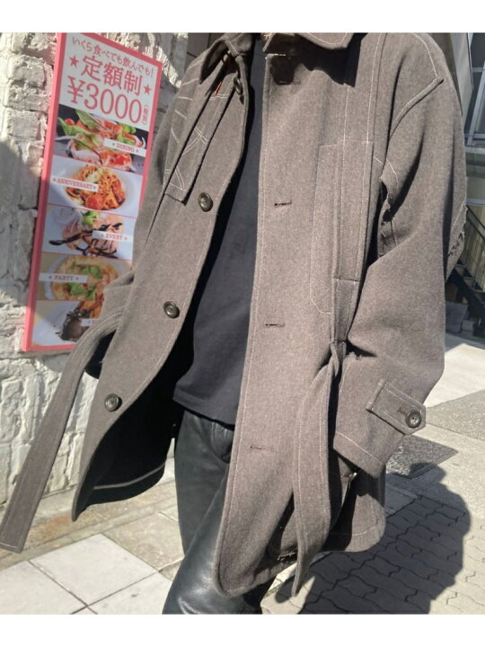 楽天市場】KHOKI/コッキ/REPLICA NO FOLK JACKET COAT/ノーフォーク 