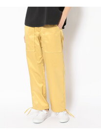 【SALE／60%OFF】ヴィンテージサテン ストレッチ パンツ/VINTAGE SATIN STRETCH PANT AVIREX アヴィレックス パンツ その他のパンツ イエロー ホワイト ピンク【RBA_E】【送料無料】[Rakuten Fashion]