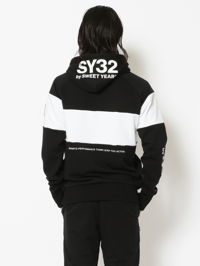 SY32 by SWEETYEARS /エスワイサーティトゥバイ スィートイヤーズ/EXCHANGE P/O HOODIE ROYAL FLASH  ロイヤルフラッシュ カットソー パーカー ブラック ホワイト【送料無料】[Rakuten Fashion] | US ONLINE STORE