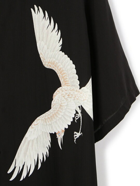 楽天市場】Yohji Yamamoto/ヨウジヤマモト/I-白カラス柄半袖シャツ LHP 