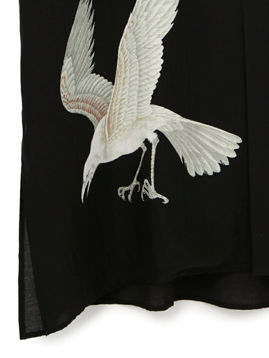 楽天市場】Yohji Yamamoto/ヨウジヤマモト/I-白カラス柄半袖シャツ LHP 