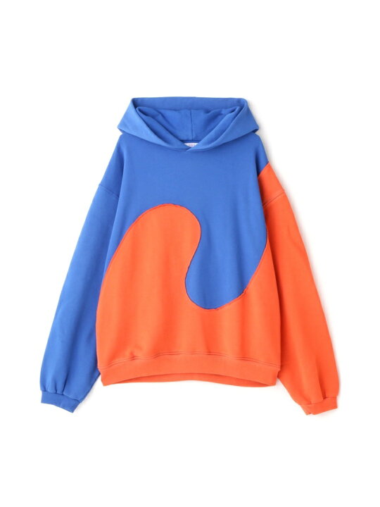 楽天市場】ERL/イーアールエル/SWIRL FLEECE HOODIE JERSY/パーカー 