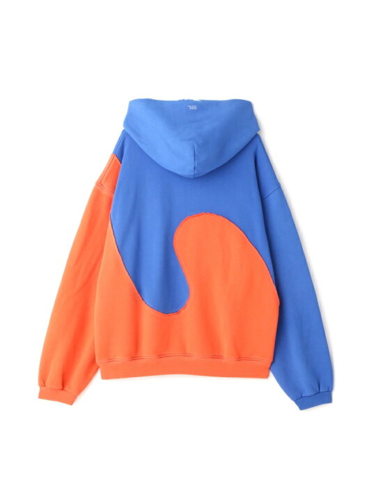 楽天市場】ERL/イーアールエル/SWIRL FLEECE HOODIE JERSY/パーカー 