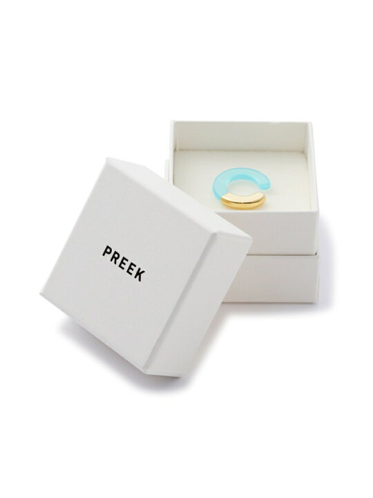 楽天市場】Preek/プリーク/UKISHIMA SEA BLUE CHALCEDONY EAR CUFF 