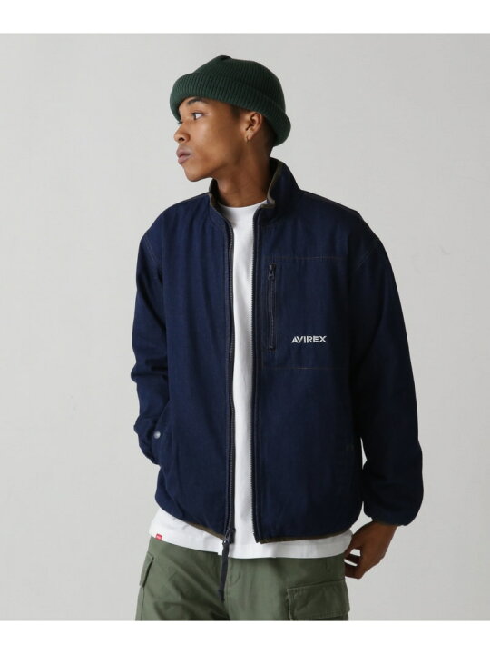 楽天市場】【SALE／40%OFF】《WEB&DEPOT限定》DENIM STAND BLOUSON 