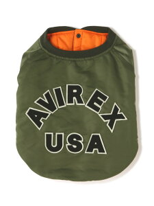 �sDOG WEAR/�h�b�O �E�F�A�tMA-1 LOGO / MA-1 ���S / FB/�t�����`�u���h�b�O AVIREX �A���B���b�N�X �y�b�g�p�i �y�b�g�E�F�A�E�y�b�g�� ���b�h �O���[���y���������z[Rakuten Fashion]
