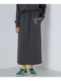 《直営店限定》VARSITY LOGO NYC SKIRT/バーシティーロゴ NYC スカート AVIREX アヴィレックス スカート その他のスカート グレー ブルー ベージュ【送料無料】[Rakuten Fashion]