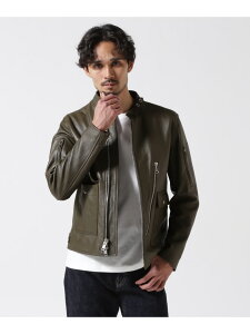 LEATHER MILITARY RIDERS JACKET/���U�[ �~���^���[ ���C�_�[�X AVIREX �A���B���b�N�X �W���P�b�g�E�A�E�^�[ ���C�_�[�X�W���P�b�g �O���[�� �u���b�N�y���������z[Rakuten Fashion]