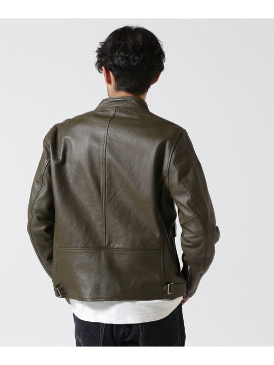 楽天市場】LEATHER MILITARY RIDERS JACKET/レザー ミリタリー 