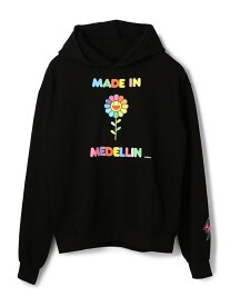 【SALE／40%OFF】J.BALVIN x TAKASHI MURAKAMI/ジェイ・バルヴィン×村上隆/Made in Medellin Hoodie LHP エルエイチピー トップス パーカー・フーディー ブラック【RBA_E】【送料無料】[Rakuten Fashion]