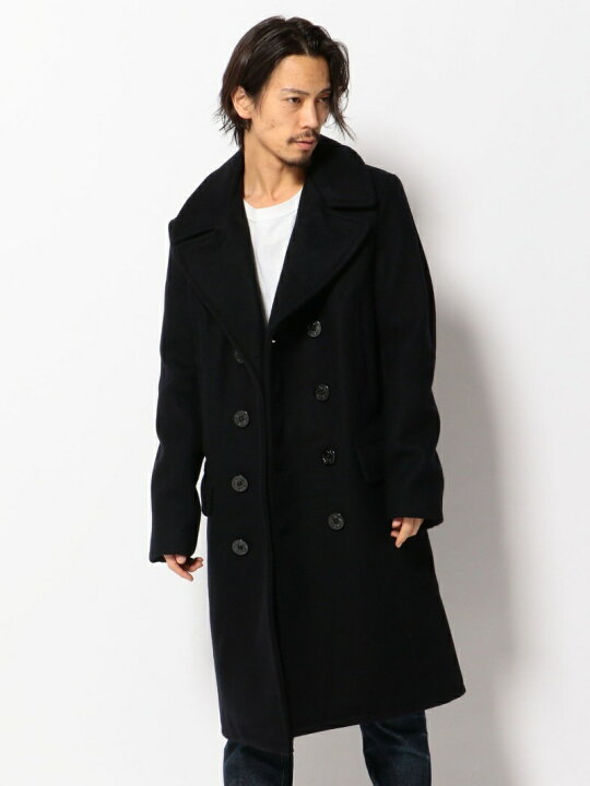 楽天市場】Schott/ショット/LONG MELTON PEACOAT/ロング  