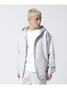 Los Angeles Apparel/���T���[���X�A�p���� 14OZ HEAVY FLEECE ZIP UP HOODED �W�b�v�A�b�v IMPORT ORIGINAL �r�[�o�[ �g�b�v�X �p�[�J�[�E�t�[�f�B�[ �u���b�N �O���[ �z���C�g�y���������z[Rakuten Fashion]