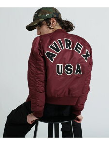 sWOMANtMA-1 COMMERCIAL LOGO AVIREX ABbNX WPbgEAE^[ u]EWp[ ubN Vo[yz[Rakuten Fashion]