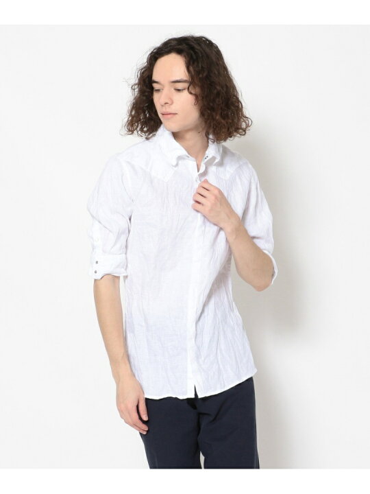 楽天市場】FranCisT_MOR.K.S./フランシスト モークス/WASHED LINEN H/S 