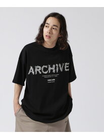 DankeSchon*A4A/ダンケシェーン*エーフォーエー/ARCHIVE SMOOTH S/S TEE LHP エルエイチピー トップス カットソー・Tシャツ ブラック ホワイト【送料無料】[Rakuten Fashion]