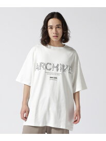 DankeSchon*A4A/ダンケシェーン*エーフォーエー/ARCHIVE SMOOTH S/S TEE LHP エルエイチピー トップス カットソー・Tシャツ ブラック ホワイト【送料無料】[Rakuten Fashion]