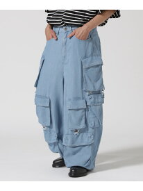 DankeSchon/PREMIUM RELUX DENIM ICEWASH CARGOPANTS LHP エルエイチピー パンツ その他のパンツ ブルー【送料無料】[Rakuten Fashion]