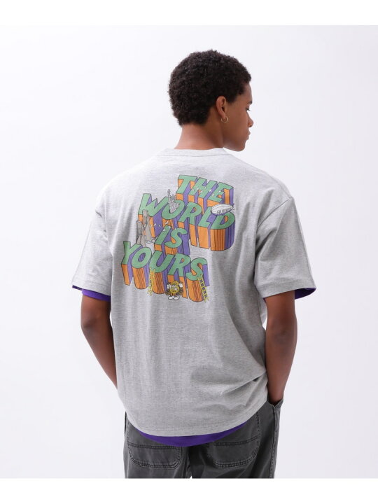 楽天市場】【SALE／30%OFF】CREWNECK T-SHIRT THE WORLD IS YOURS 