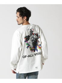 A4A/エーフォーエー/PRISM L/S TEE/ロンT LHP エルエイチピー トップス カットソー・Tシャツ ホワイト ブラック【送料無料】[Rakuten Fashion]