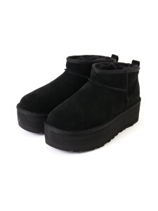 UGG(AO)Classic Mini Platform/113499 B'2nd r[ZJh V[YEC u[c x[W ubNyz[Rakuten Fashion]