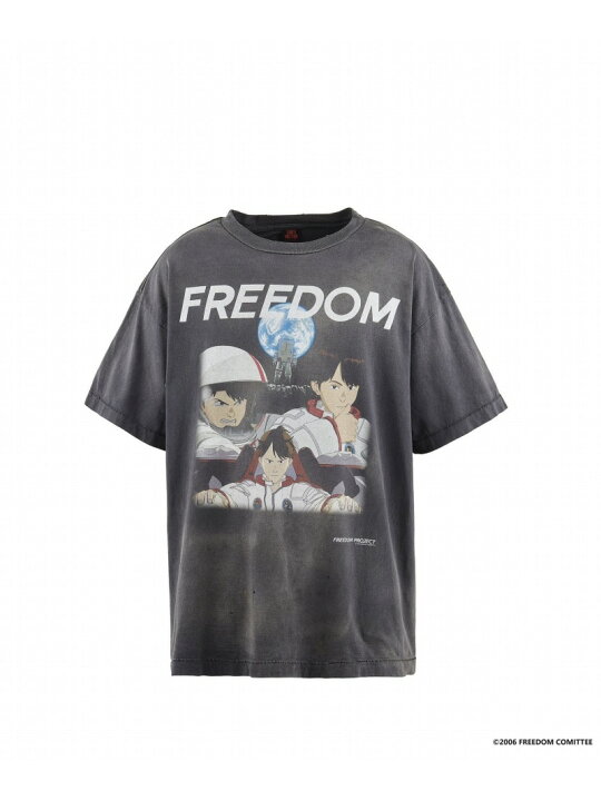 楽天市場】SAINT MICHAEL/セント マイケル/FD_SS TEE/FREEDOM/BLACK 