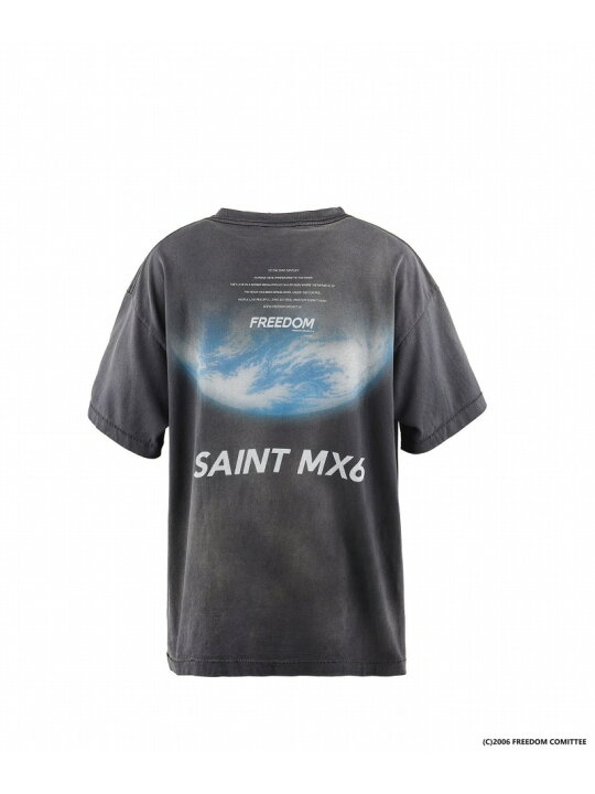 楽天市場】SAINT MICHAEL/セント マイケル/FD_SS TEE/FREEDOM/BLACK 