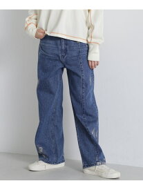 FOIL PRINT DENIM PANTS/箔プリントデニムパンツ AVIREX アヴィレックス パンツ ジーンズ・デニムパンツ ブルー【送料無料】[Rakuten Fashion]