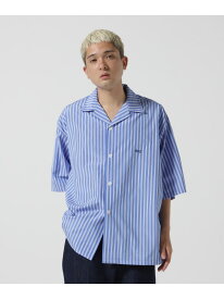 Acy/エーシー BBD SHIRTS BEAVER ビーバー トップス シャツ・ブラウス ブルー ホワイト【送料無料】[Rakuten Fashion]