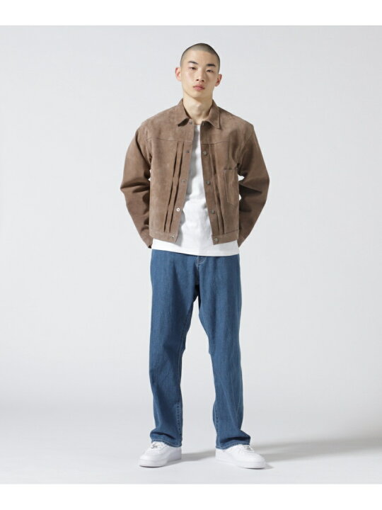 楽天市場】URU/ウル/SUEDE TRUCKER JACKET GARDEN TOKYO ガーデン 