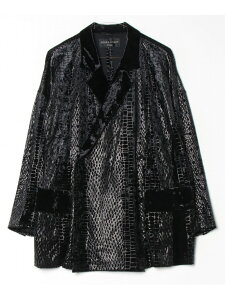 SHARE SPIRIT/�V�F�A�[�X�s���b�g/�ʒ�Snake Foil Velor Jacket ROYAL FLASH ���C�����t���b�V�� �W���P�b�g�E�A�E�^�[ ���̑��̃W���P�b�g�E�A�E�^�[ �u���b�N�y���������z[Rakuten Fashion]