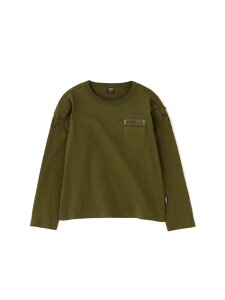�sKIDS / �L�b�Y�tFATIGUE CREW NECK LONGSLEEVE T-SHIRT / �t�@�e�B�[�O �N���[�l�b�N �����O�X�� AVIREX �A���B���b�N�X �g�b�v�X �J�b�g�\�[�ET�V���c �O���[�� �l�C�r�[ �z���C�g�y���������z[Rakuten Fashi