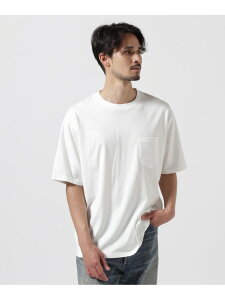DENHAM/�f���n��/MIJ BASIC 7 POCKET SS TEE ROYAL FLASH ���C�����t���b�V�� �g�b�v�X �J�b�g�\�[�ET�V���c �u���b�N �z���C�g �O���[ �l�C�r�[�y���������z[Rakuten Fashion]