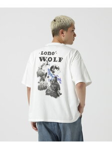 �ySALE�^50%OFF�zREMI RELIEF(���~�����[�t) �ʒ�LW���H20/-�V��BIG�T�C�YT(LONE WOLF) B'2nd �r�[�Z�J���h �g�b�v�X �J�b�g�\�[�ET�V���c �u���b�N �z���C�g�yRBA_E�z�y���������z[Rakuten Fashion]