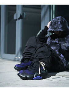 grounds/�O���E���Y/�ʒ�MOOPIE RF/Purple ROYAL FLASH ���C�����t���b�V�� �V���[�Y�E�C �X�j�[�J�[ �p�[�v���y���������z[Rakuten Fashion]