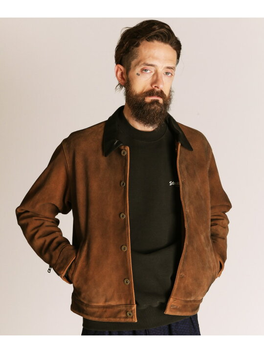 楽天市場】NEWBIE SUEDE LEATHER JACKET/ニュービースウェード レザー 