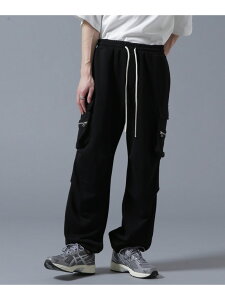DankeSchon/�_���P�V�F�[��/SWEAT W-POCKET CARGO PANTS LHP �G���G�C�`�s�[ �p���c ���̑��̃p���c �u���b�N �O���[�y���������z[Rakuten Fashion]
