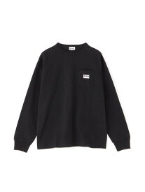 LS WORK LABEL POCKET/ワークラベル ポケット ロングスリーブ Tシャツ Schott ショット トップス カットソー・Tシャツ ホワイト ブラック【送料無料】[Rakuten Fashion]