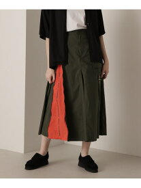 ZIPPER MILITARY SKIRT/ジッパーミリタリースカート AVIREX アヴィレックス スカート その他のスカート グリーン ブラック【送料無料】[Rakuten Fashion]