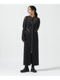 PRANK PROJECT/プランクプロジェクト/Tweed Zip Dress ROYAL FLASH ロイヤルフラッシュ ワンピース・ドレス ワンピース ブルー【送料無料】[Rakuten Fashion]