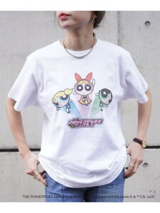 GOOD ROCK SPEED (�O�b�h���b�N�X�s�[�h) POWER PUFF GIRLS T�V���c/�p���[�p�t�K�[���Y B'2nd �r�[�Z�J���h �g�b�v�X �J�b�g�\�[�ET�V���c �z���C�g�y���������z[Rakuten Fashion]