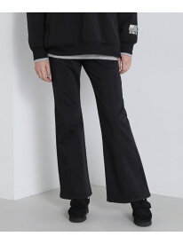 SATIN FLARE STRECH PANTS/サテンフレアストレッチパンツ AVIREX アヴィレックス パンツ その他のパンツ ブラック グリーン【送料無料】[Rakuten Fashion]
